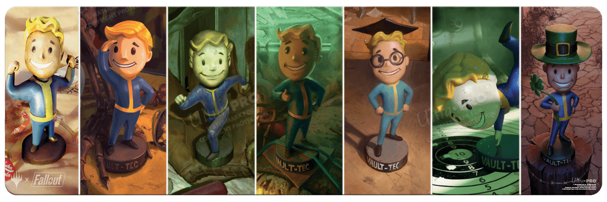Fallout S.P.E.C.I.A.L. Bobbleheads 8ft Table Playmat for Magic