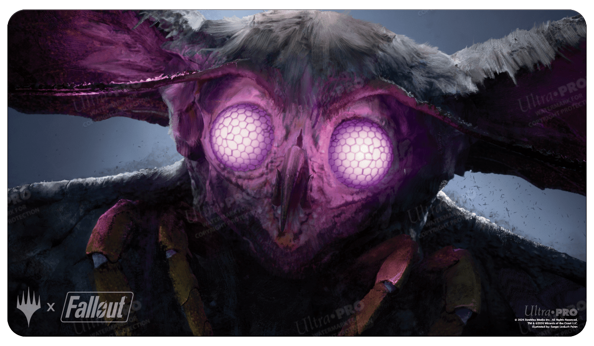 Fallout The Wise Mothman Standard Gaming Playmat for Magic: The 