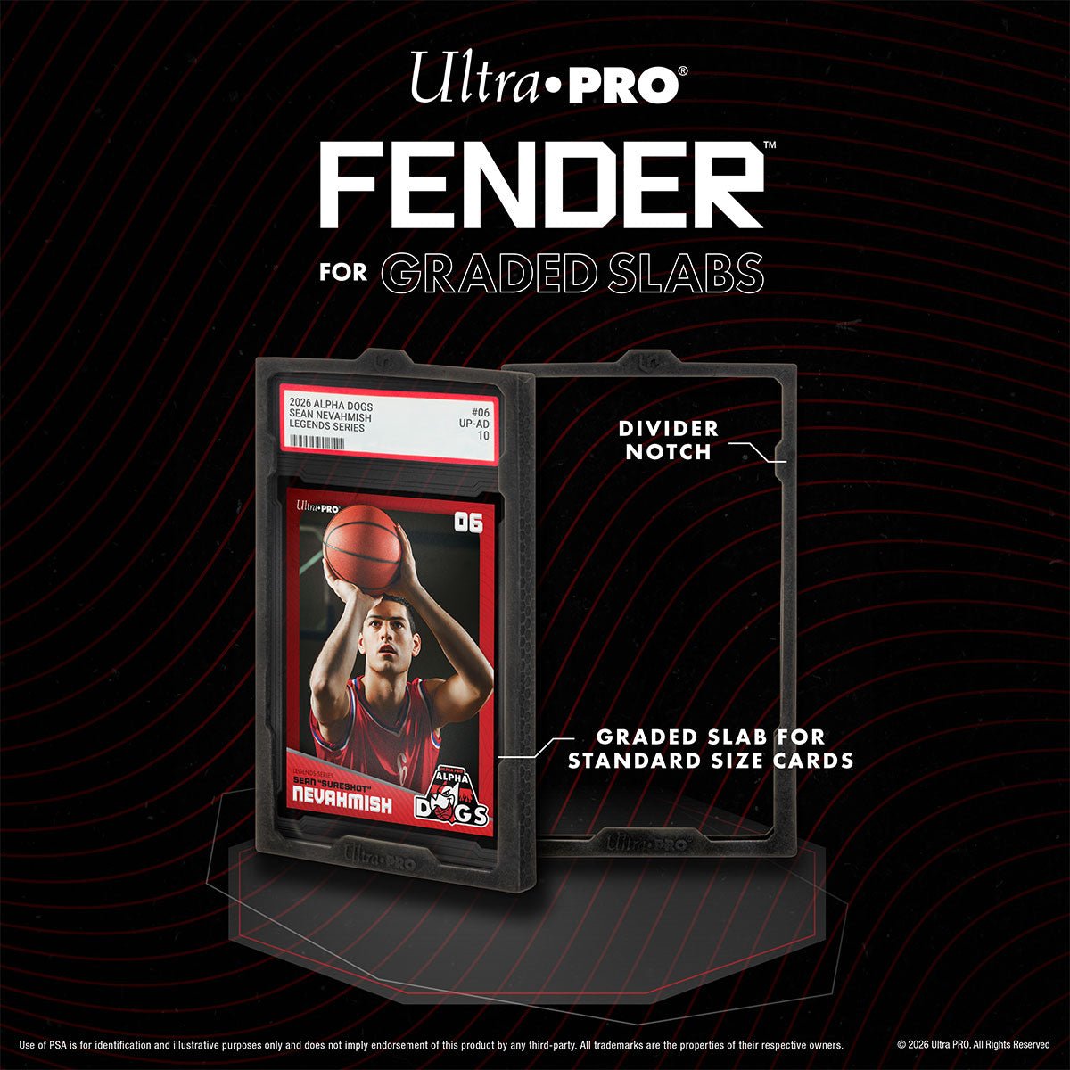 FENDER™ for Graded Slabs - PSA - 16625 - Ultra PRO- Ultra PRO International