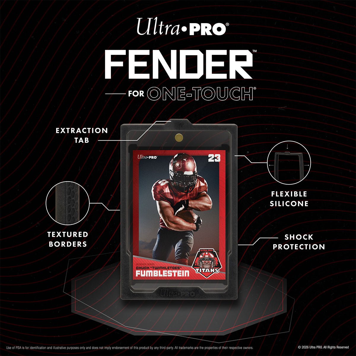 FENDER™ for ONE-TOUCH® Magnetic Card Holders - 16626 - Ultra PRO- Ultra PRO International