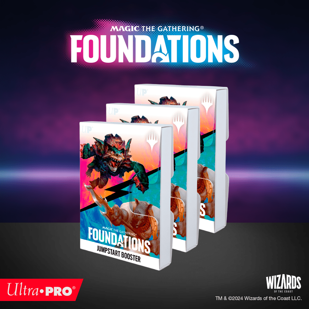 Foundations 15+ Card Box 3-Pack for Magic: The Gathering Ultra PRO International Foundations 15+ Card Box 3-Pack for Magic: The Gathering Ultra PRO International