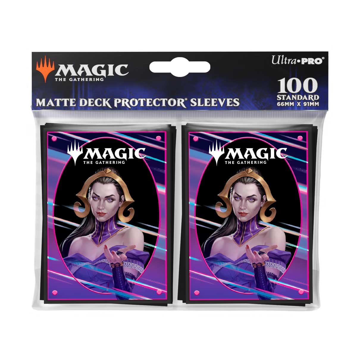 UP PRO 100+ Deck Box Mit 100 Sleeves – Für Magic: The Gathering C21, Inklusive Deck Divider, Passend Zum Set