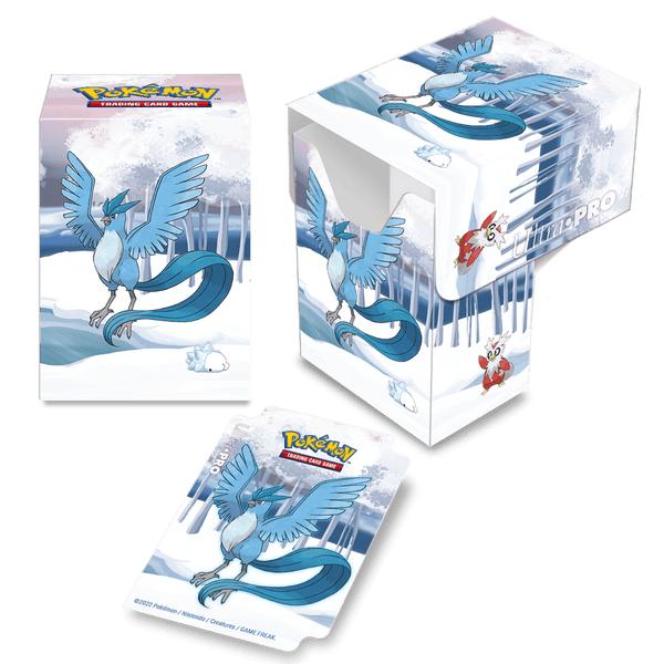 Ultra Pro Lucario Full View Deck Box for Pokemon - Protect Your Gaming Cards in a New Vibrant, Full-Color Artwork Deck Box and Show Up to Battle in Style Against Friends and Ultra Pro Lucario Full View Deck Box for Pokemon - Protect Your Gaming Cards in a New Vibrant, Full-Color Artwork Deck Box and Show Up to Battle in Style Against Friends and