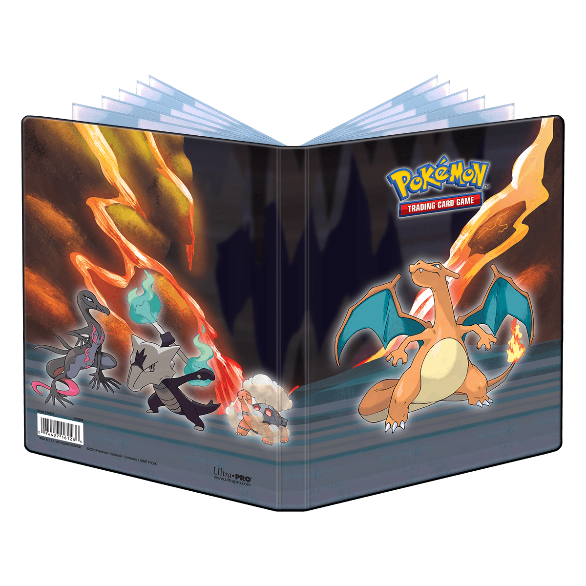 Gallery Series Scorching Summit 4-Pocket Portfolio for Pokemon
