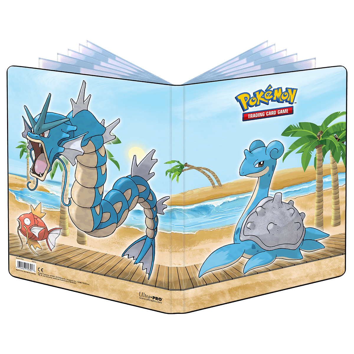 Gallery Series Seaside 9 - Pocket Portfolio for Pokémon - E - 15725 - Ultra PRO - Ultra PRO International