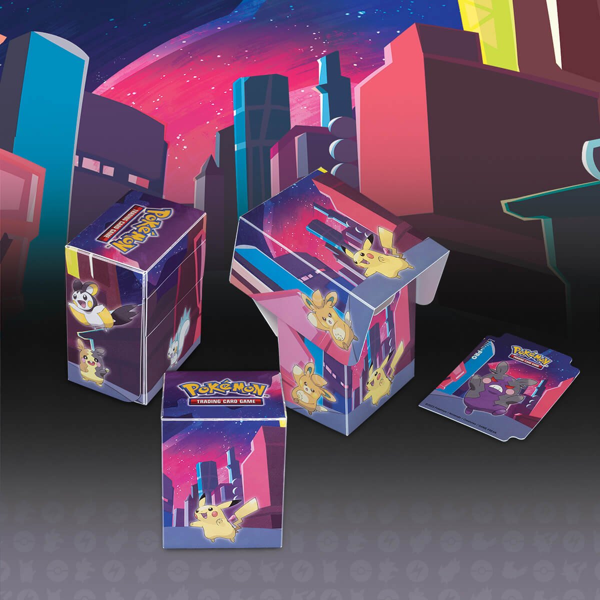 Gallery Series Shimmering Skyline Full-View Deck Box for Pokémon ...