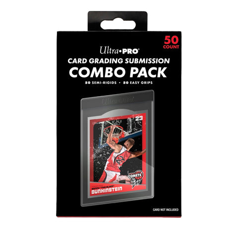 Grading Card Submission Combo Pack - Semi - Rigids & Easy Pull Sleeves 50ct - E - 16572 - Ultra PRO - Ultra PRO International