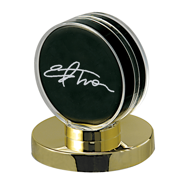 Eowppue Coffret De Conservation pour Palet De Hockey avec Boîtier Transparent Et Base Noire - Misez sur L'Élégance pour Mettre en Valeur