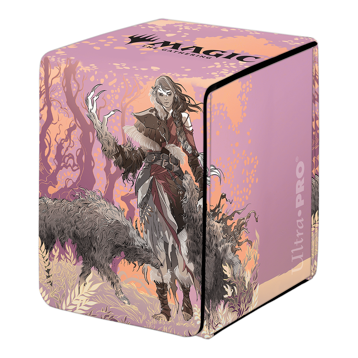 Innistrad: Midnight Hunt Arlinn, the Pack's Hope Alcove Flip Deck Box for Magic: The Gathering