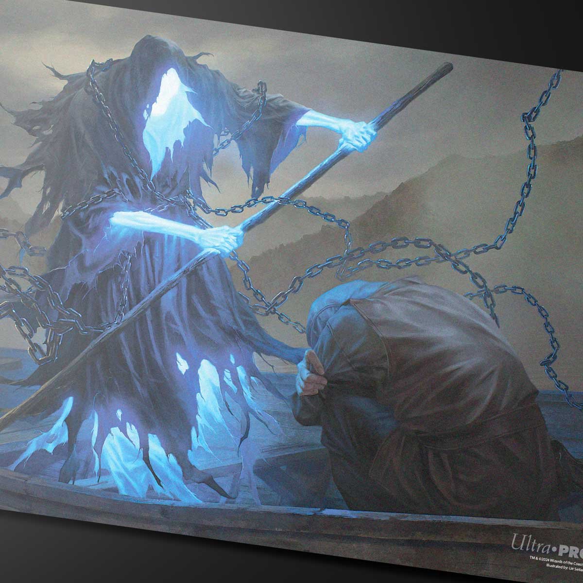 Ultra Pro - Playmat Magic: The Gathering Innistrad Remastered - Tappetino Da Gioco Con Arte Di Blood Artist, 61x34 Cm
