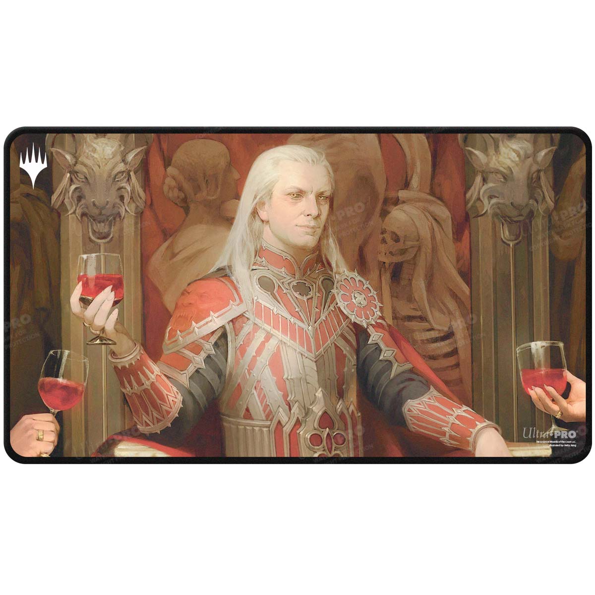 Innistrad Remastered Edgar Markov Black Stitched Playmat for Magic