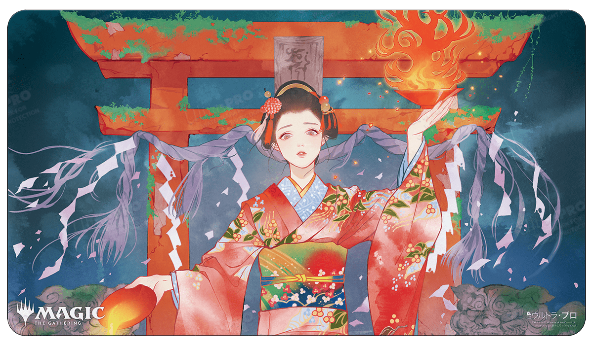 Japanese Mystical Archive Faithless Looting Standard Gaming Playmat for Magic:  The Gathering