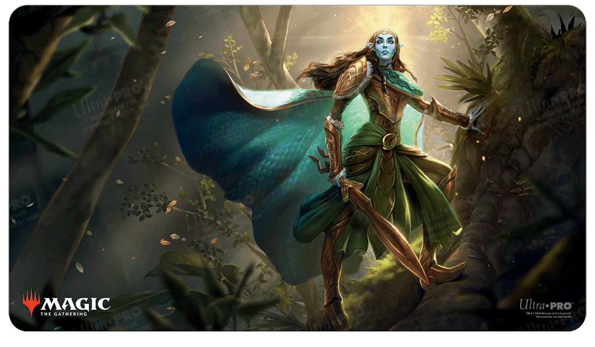 Kaldheim Lathril, Blade of the Elves Standard Gaming Playmat for Magic: The  Gathering