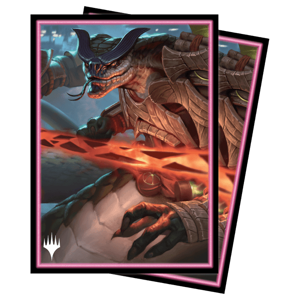 Kamigawa Neon Dynasty Chishiro, the Shattered Blade Standard Deck Protector Sleeves (100ct) for Magic: The Gathering