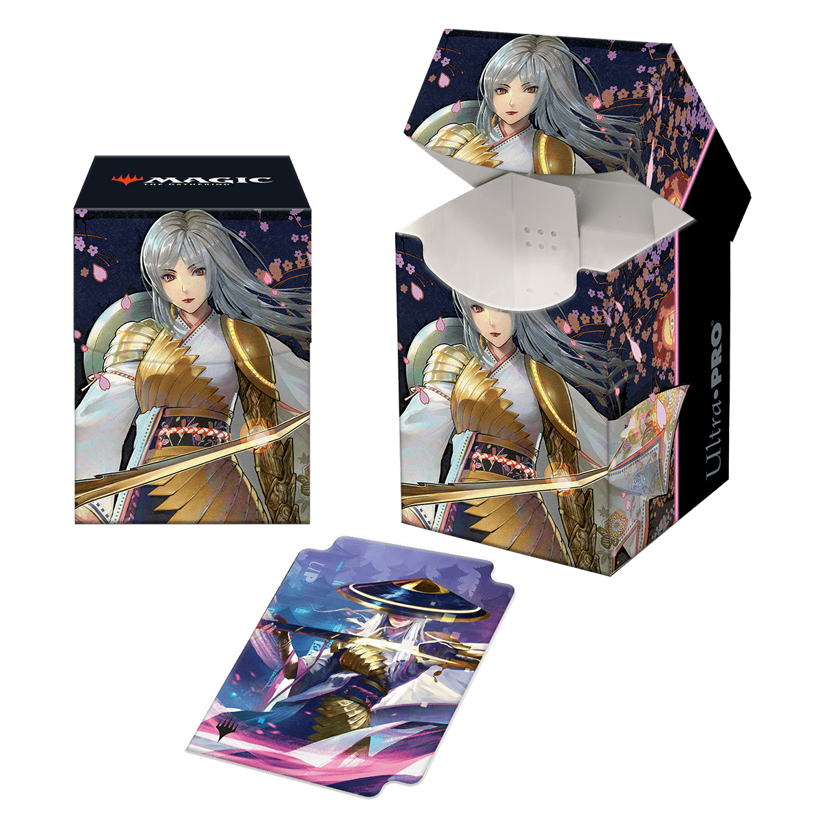 Kamigawa Neon Dynasty The Wandering Emperor 100+ Deck Box for