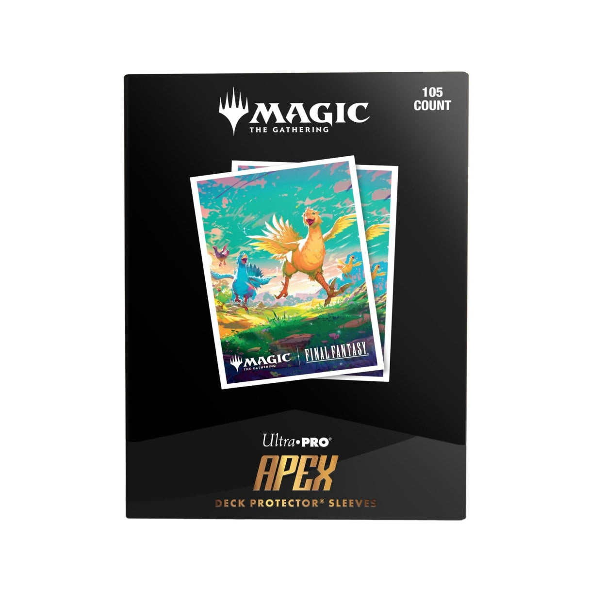 MAGIC: THE GATHERING®—FINAL FANTASY™ Chocobo Parade 105ct APEX Deck Protector sleeves for Magic: The Gathering - E-38492 - Ultra PRO - Ultra PRO International