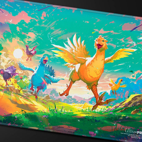 MAGIC: THE GATHERING®—FINAL FANTASY™ Chocobo Parade Holofoil® Playmat for Magic: The Gathering - E-38498 - Ultra PRO - Ultra PRO International