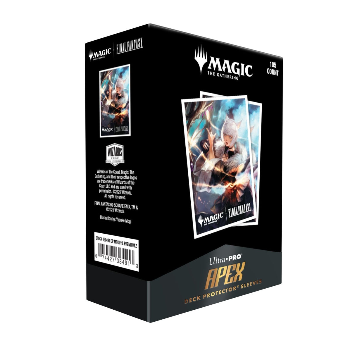 MAGIC: THE GATHERING®—FINAL FANTASY™ Y’shtola Rhul 105ct APEX Deck Protector sleeves Premium Z for Magic: The Gathering - E-38491 - Ultra PRO - Ultra PRO International