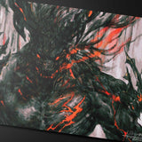 Magic: The Gathering®—FINAL FANTASY™ Clive, Ifrit’s Dominant / Ifrit, Warden of Inferno Double - Sided Playmat - E - 38759 - Ultra PRO International - Ultra PRO International
