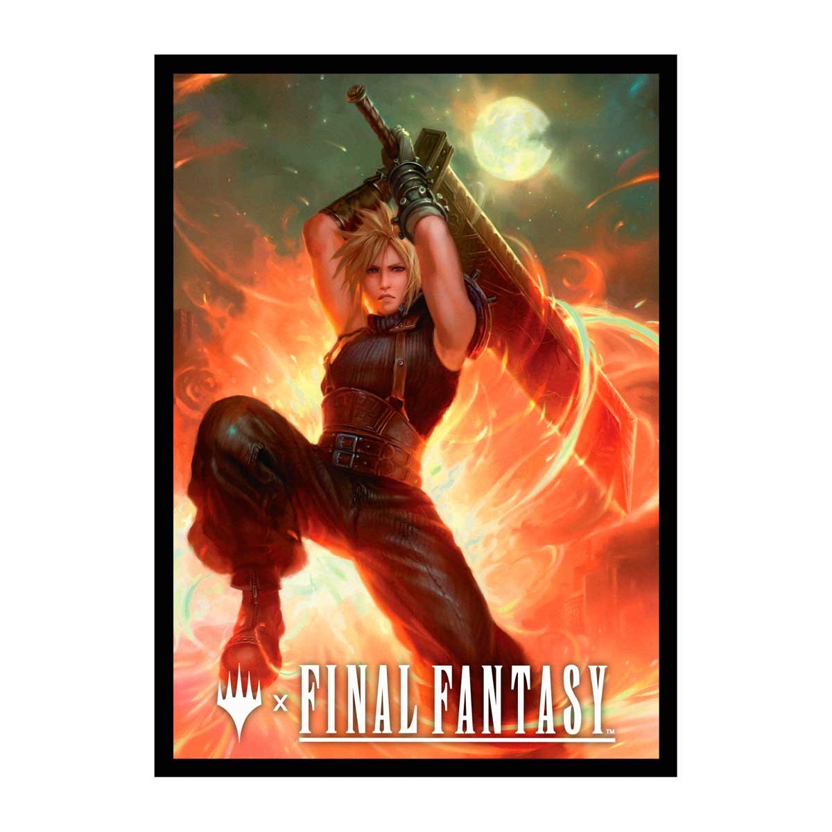 Magic: The Gathering®—FINAL FANTASY™ Cloud, Ex - SOLDIER (Commander) 100ct Deck Protector Sleeves - E - 38701 - Ultra PRO International - Ultra PRO International