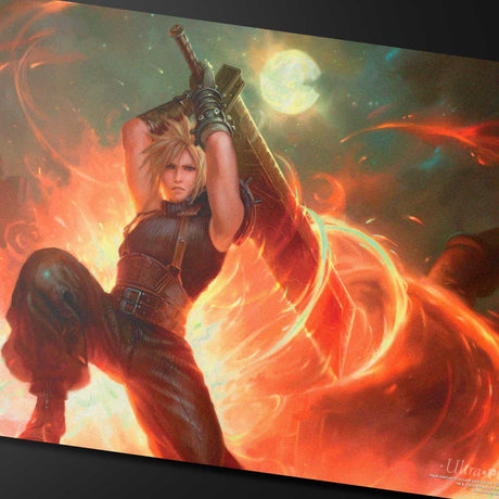 Magic: The Gathering®—FINAL FANTASY™ Cloud, Ex - SOLDIER (Commander) Playmat - E - 38740 - Ultra PRO International - Ultra PRO International