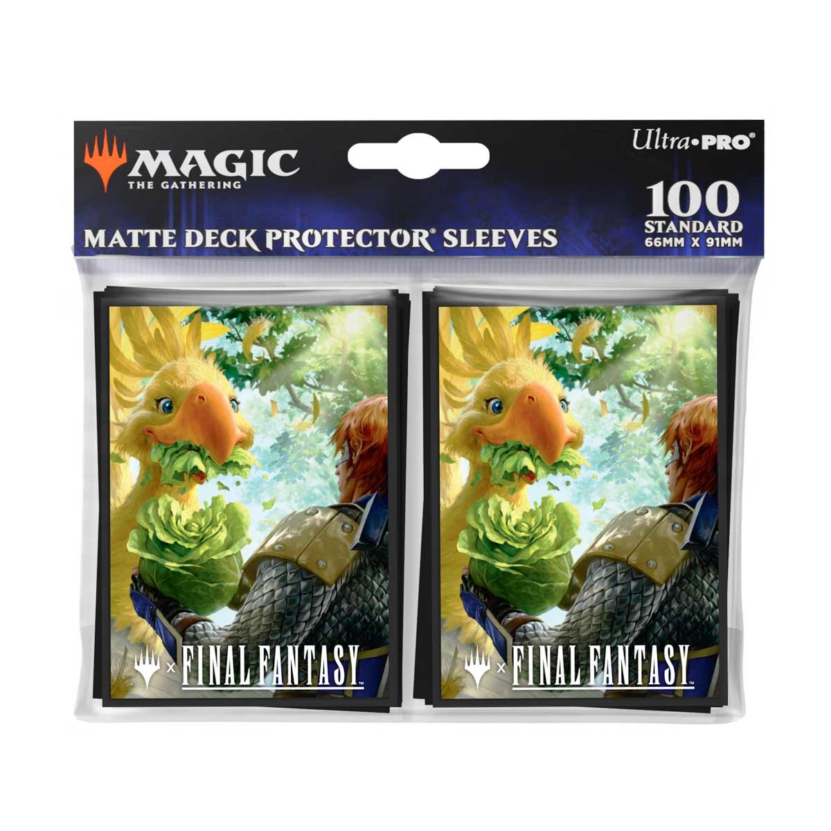 Magic: The Gathering®—FINAL FANTASY™ Gysahl Greens 100ct Deck Protector Sleeves - E - 38712 - Ultra PRO International - Ultra PRO International