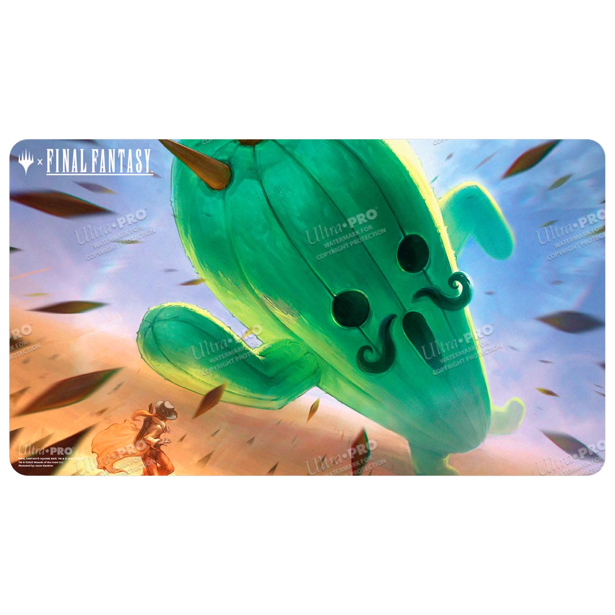 Magic: The Gathering®—FINAL FANTASY™ Jumbo Cactuar Playmat - E - 38748 - Ultra PRO International - Ultra PRO International