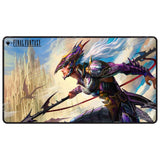 Magic: The Gathering®—FINAL FANTASY™ Kain, Traitorous Dragoon Black Stitched Playmat - E - 38764 - Ultra PRO International - Ultra PRO International