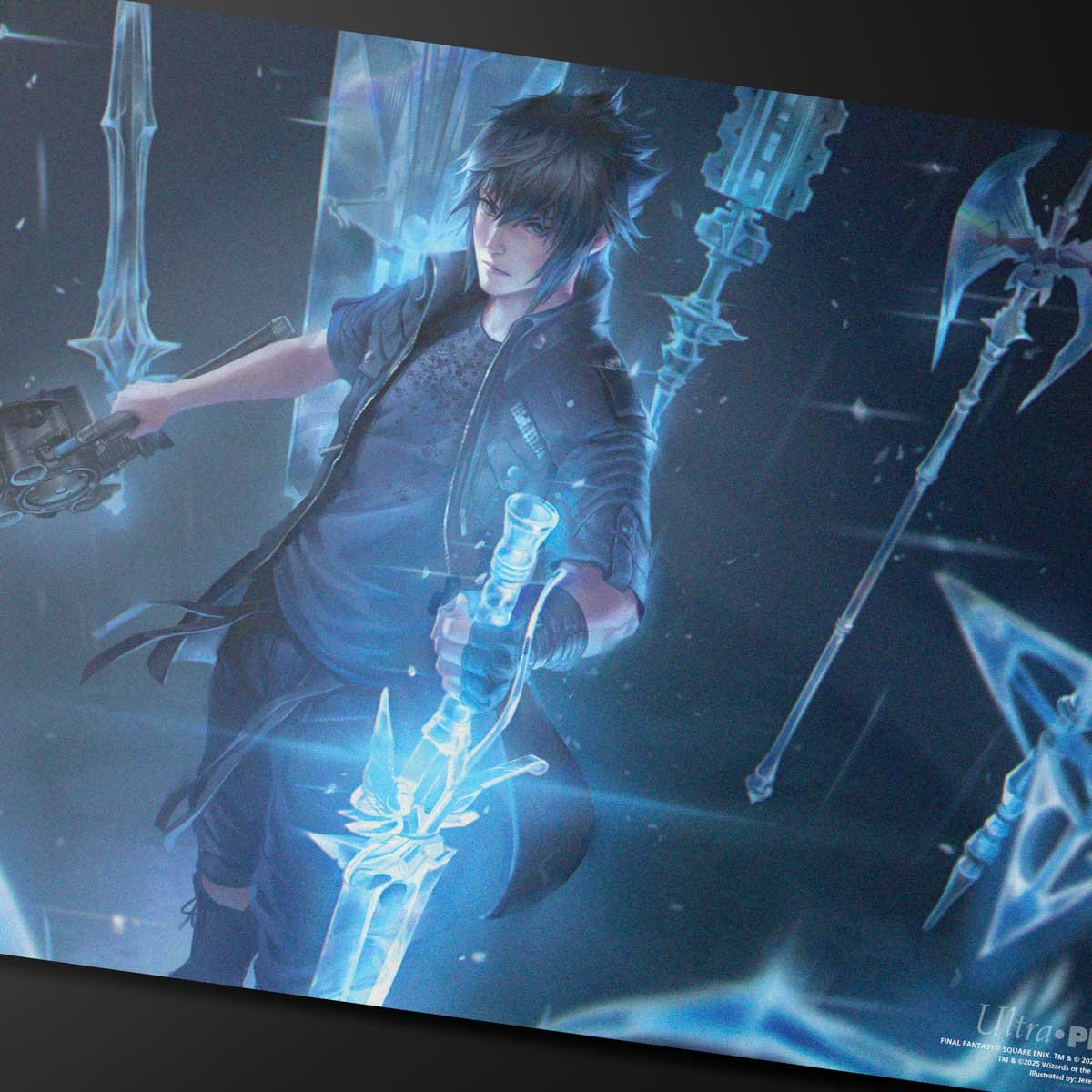 Magic: The Gathering®—FINAL FANTASY™ Noctis, Prince of Lucis Playmat - E - 38750 - Ultra PRO International - Ultra PRO International