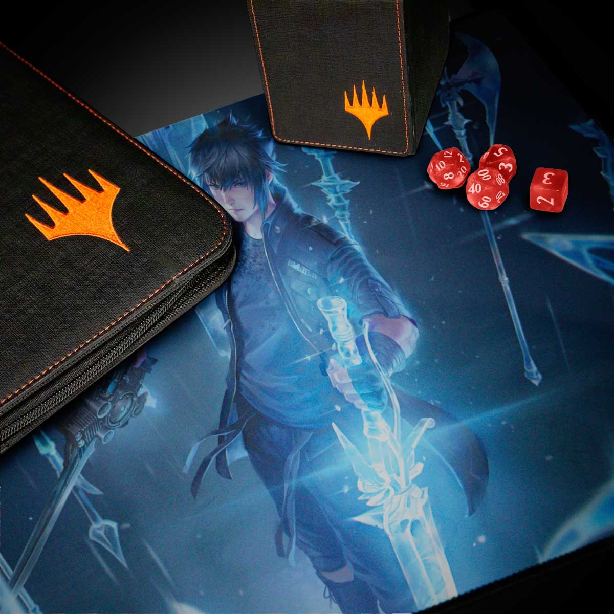 Magic: The Gathering®—FINAL FANTASY™ Noctis, Prince of Lucis Playmat - E - 38750 - Ultra PRO International - Ultra PRO International