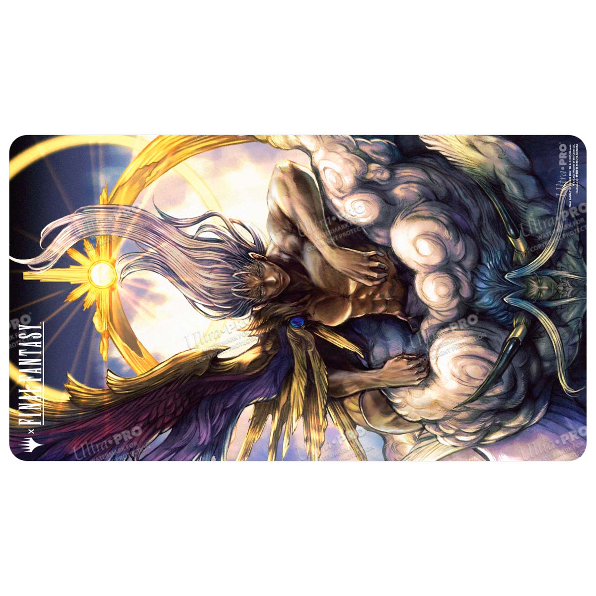 Magic: The Gathering®—FINAL FANTASY™ Sephiroth, Fabled SOLDIER / Sephiroth, One - Winged Angel Double - Sided Playmat - E - 38757 - Ultra PRO International - Ultra PRO International