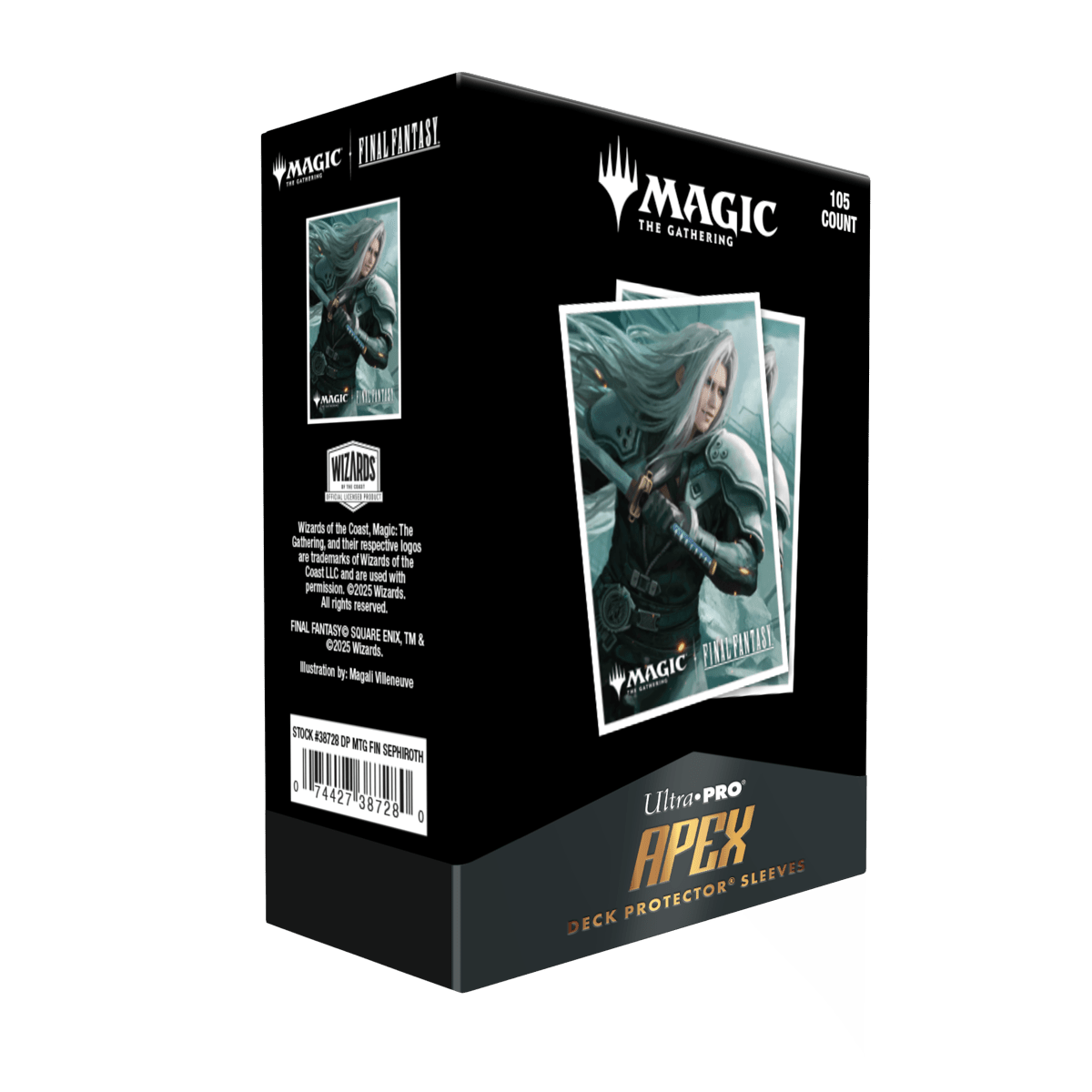 Magic: The Gathering®—FINAL FANTASY™ Sephiroth, Planet’s Heir 105ct APEX Deck Protector™ Sleeves - E - 38728 - Ultra PRO International - Ultra PRO International