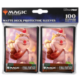Magic: The Gathering®—FINAL FANTASY™ Stiltzkin, Moogle Merchant 100ct Deck Protector Sleeves - E - 38705 - Ultra PRO International - Ultra PRO International