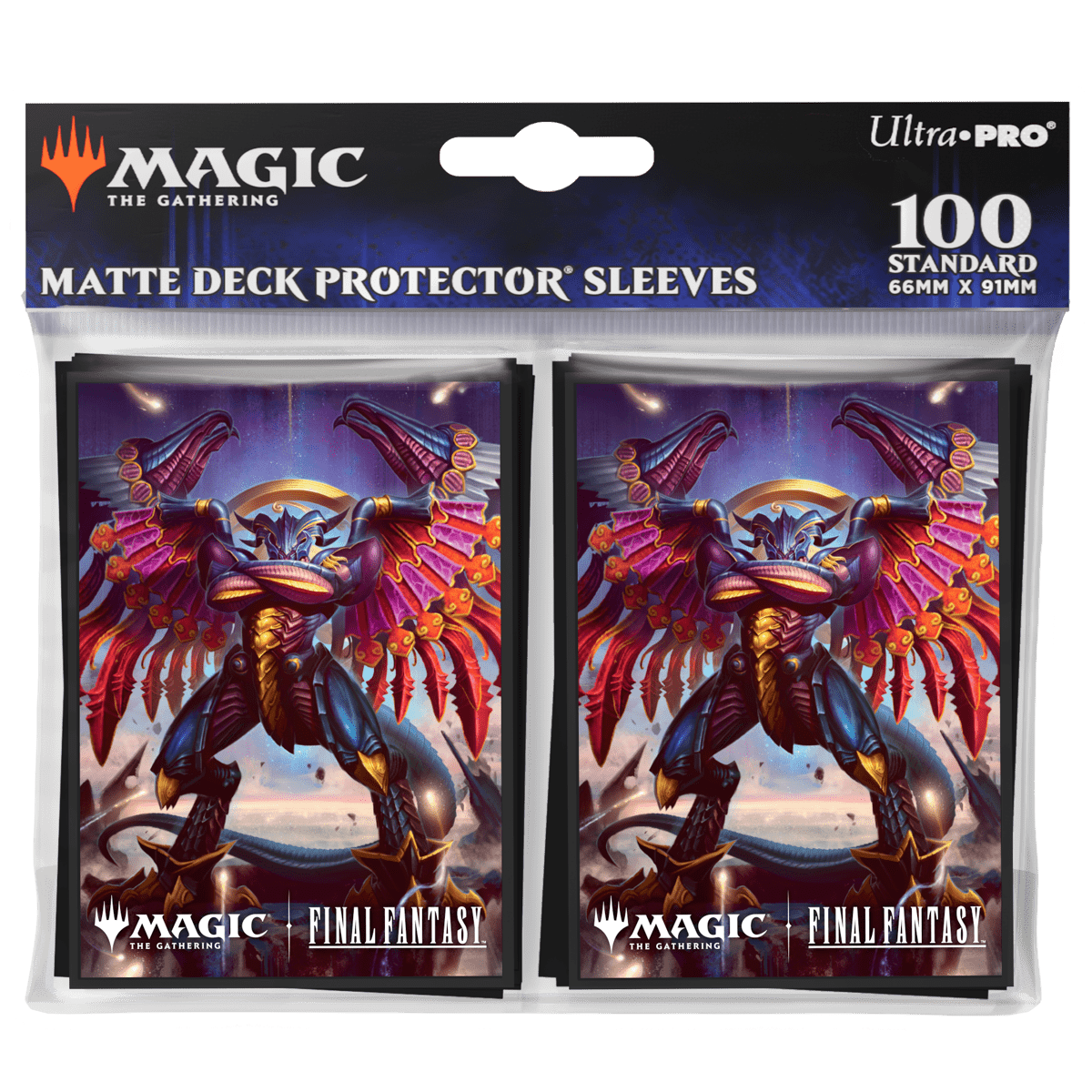 Magic: The Gathering®—FINAL FANTASY™ Summon: Bahamut 100ct Deck Protector Sleeves - E - 38710 - Ultra PRO International - Ultra PRO International