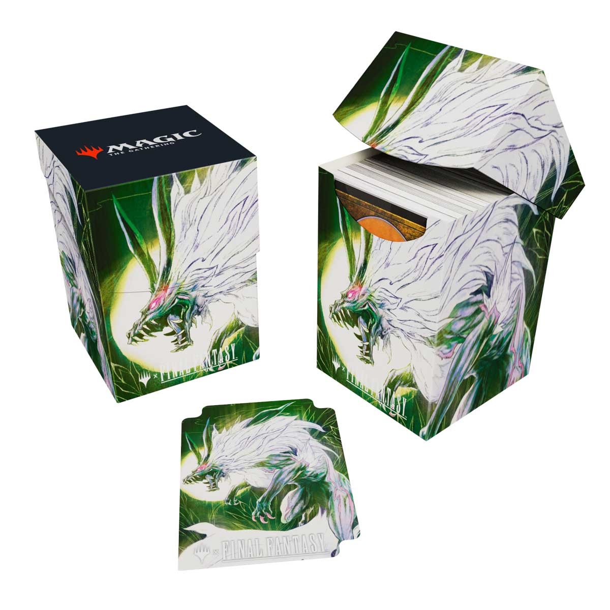 mtg final fantasy boxes Magic: The Gathering®—FINAL FANTASY™ Summon: Fenrir 100+ Deck Box – Ultra  PRO International