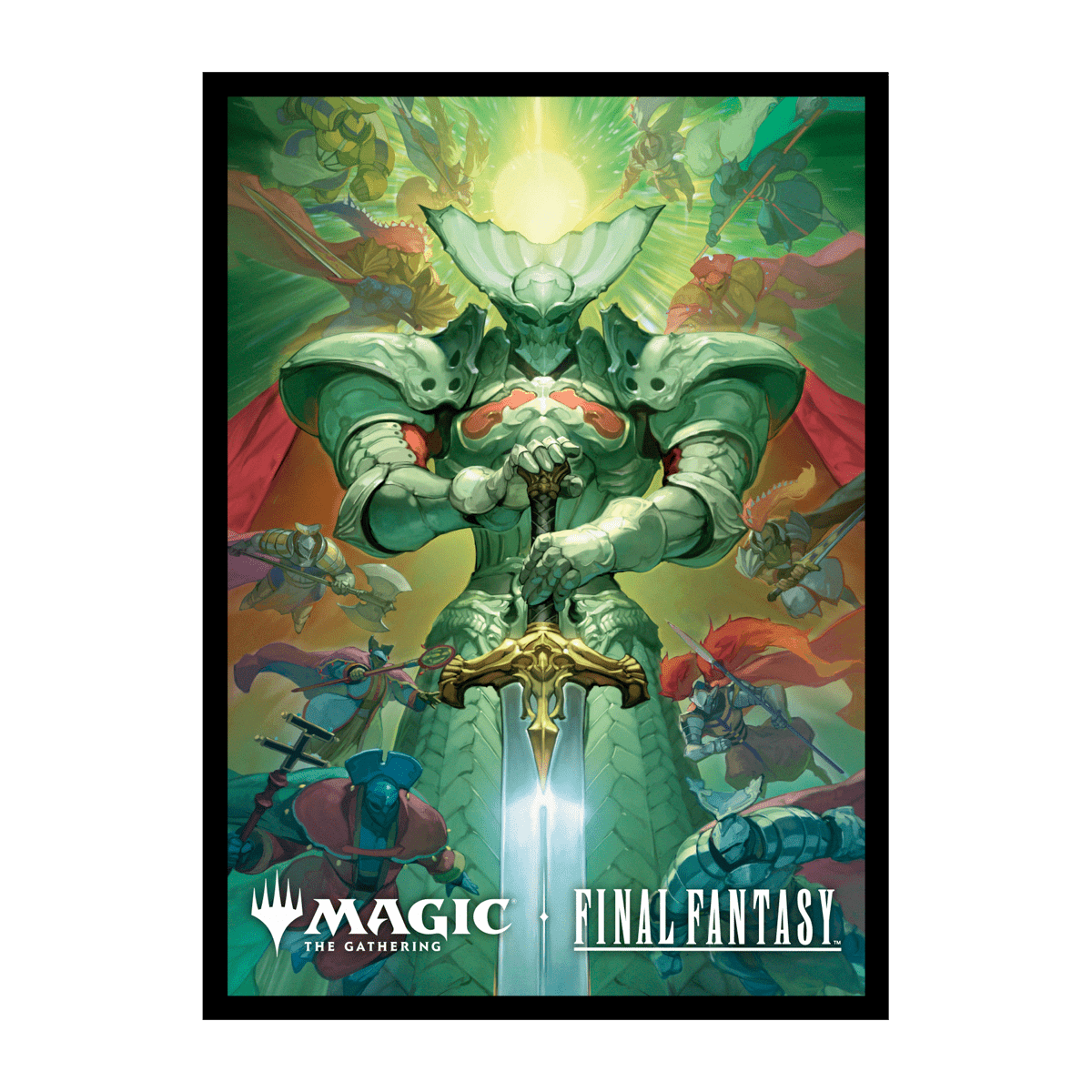 Magic: The Gathering®—FINAL FANTASY™ Summon: Knights of Round 100ct Deck Protector Sleeves - E - 38709 - Ultra PRO International - Ultra PRO International
