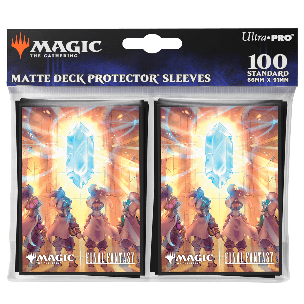 ファイナルファンタジーTCG Ultra Pro Deck Protector Sleeves Magic: The Gathering®—FINAL FANTASY™ The Crystal's Chosen 100ct