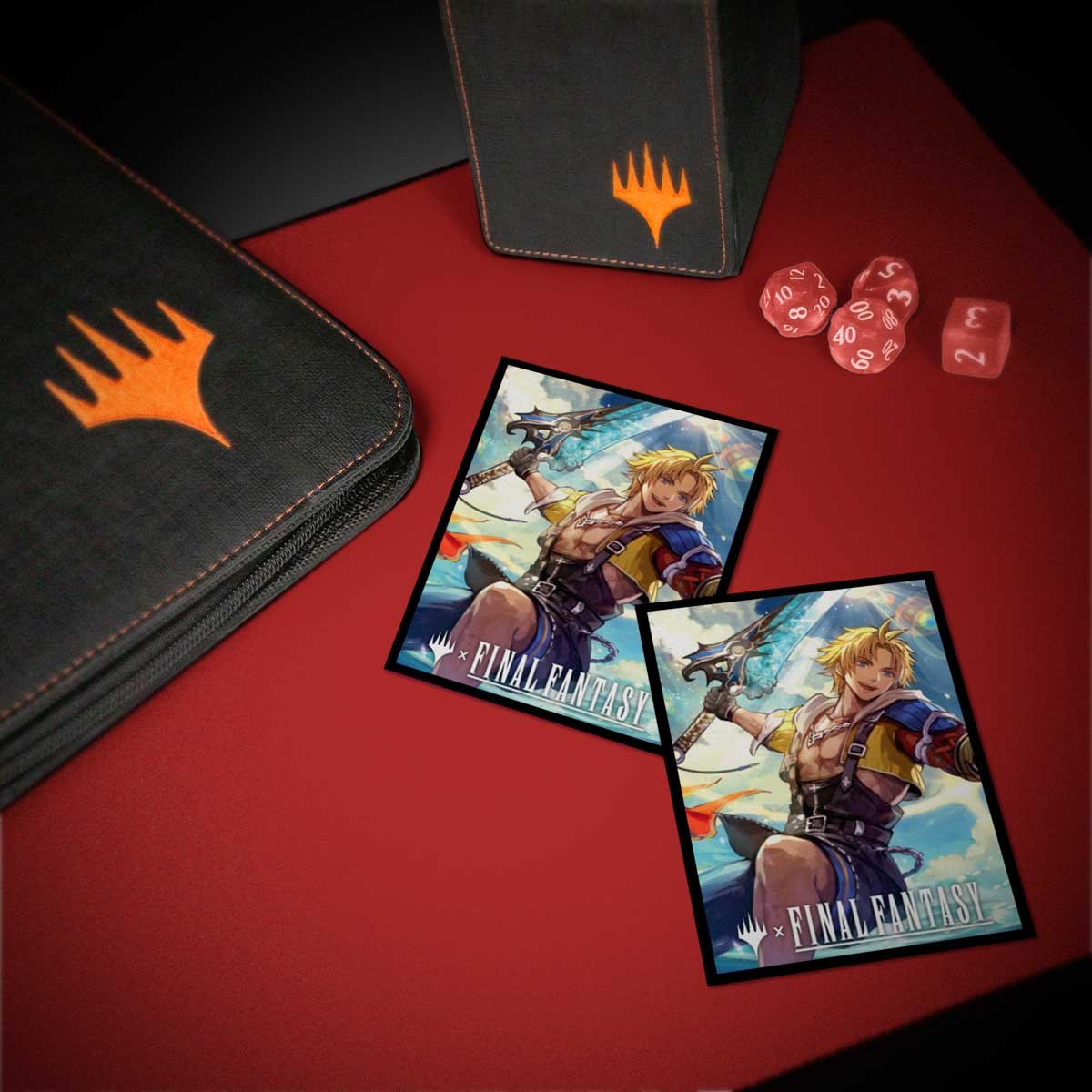 Magic: The Gathering®—FINAL FANTASY™ Tidus, Yuna's Guardian (Commander) 100ct Deck Protector Sleeves - E - 38704 - Ultra PRO International - Ultra PRO International