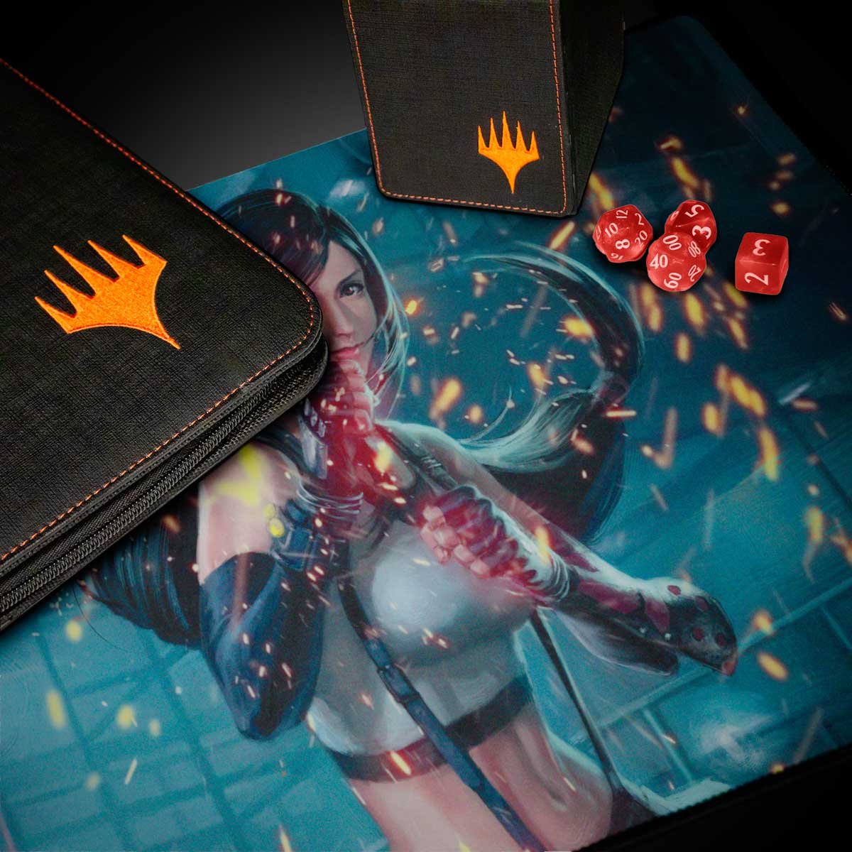 Magic: The Gathering®—FINAL FANTASY™ Tifa, Martial Artist Playmat - E - 38751 - Ultra PRO International - Ultra PRO International