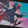Magic: The Gathering®—FINAL FANTASY™ Traveling Chocobo (Black) Holofoil Playmat - E - 38762 - Ultra PRO International - Ultra PRO International