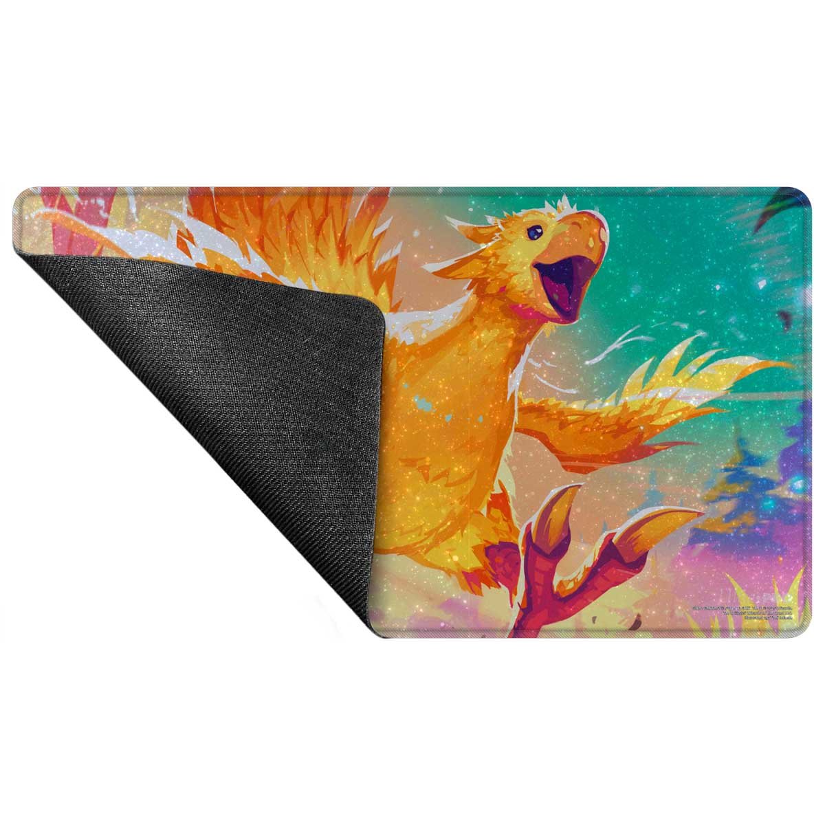 Magic: The Gathering®—FINAL FANTASY™ Traveling Chocobo Holofoil Playmat - E - 38761 - Ultra PRO International - Ultra PRO International