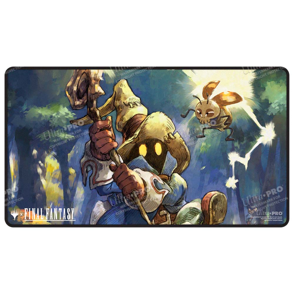Magic: The Gathering®—FINAL FANTASY™ Vivi Ornitier Black Stitched Playmat - E - 38765 - Ultra PRO International - Ultra PRO International