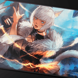 Magic: The Gathering®—FINAL FANTASY™ Y'shtola Rhul Black Stitched Playmat - E - 38766 - Ultra PRO International - Ultra PRO International