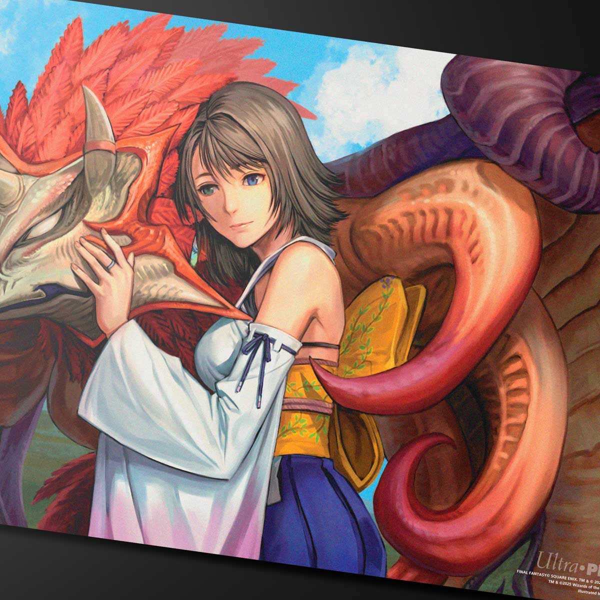 ultra pro final fantasy mtg playmats Magic: The Gathering®—FINAL FANTASY™ Yuna, Hope of Spira Playmat – Ultra PRO International