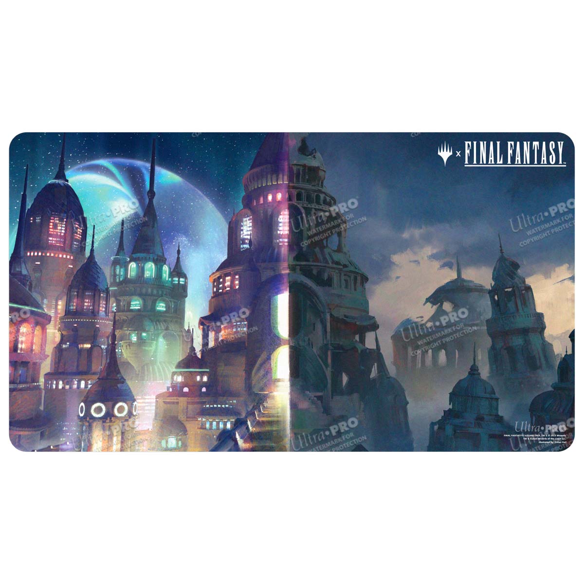 Magic: The Gathering®—FINAL FANTASY™ Zanarkand, Ancient Metropolis Playmat - E - 38749 - Ultra PRO International - Ultra PRO International