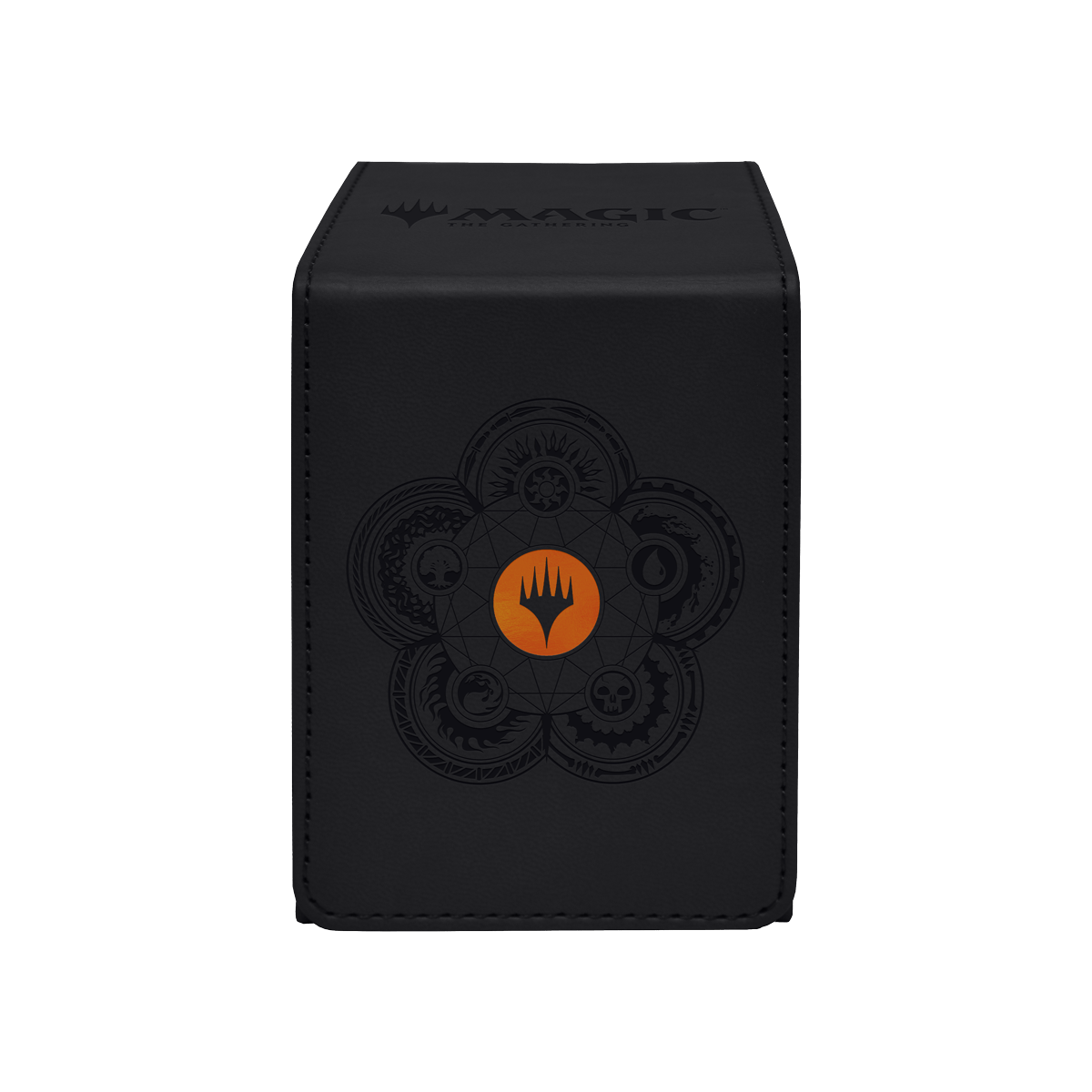 Mana 7 Color Wheel Alcove Flip Deck Box for Magic: The Gathering