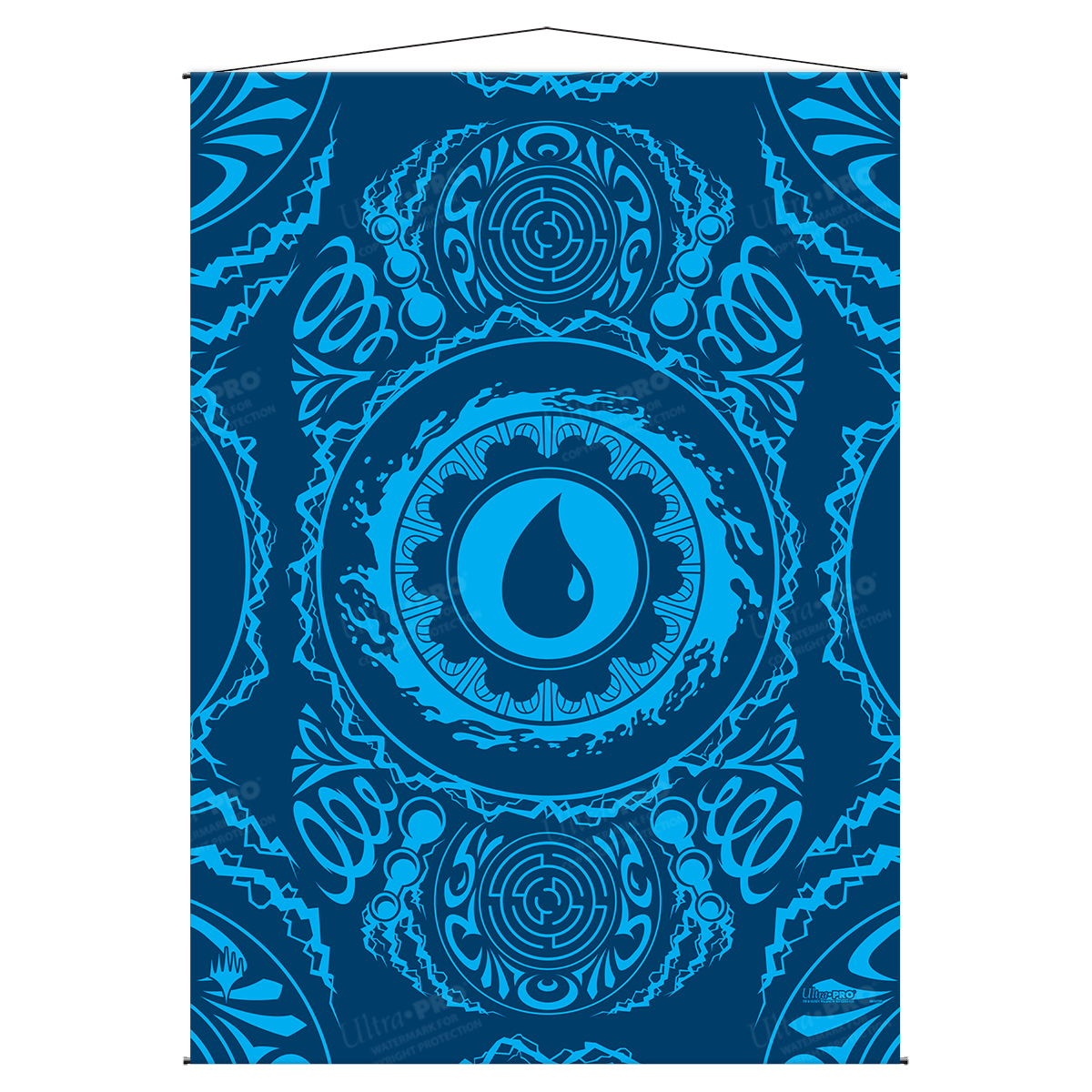 Ultra Pro 9-Pocket Portfolio Für Magic: The Gathering Karten – Magic Mana Design, DIN A4, Schwarz, Inkl. 10 Seiten