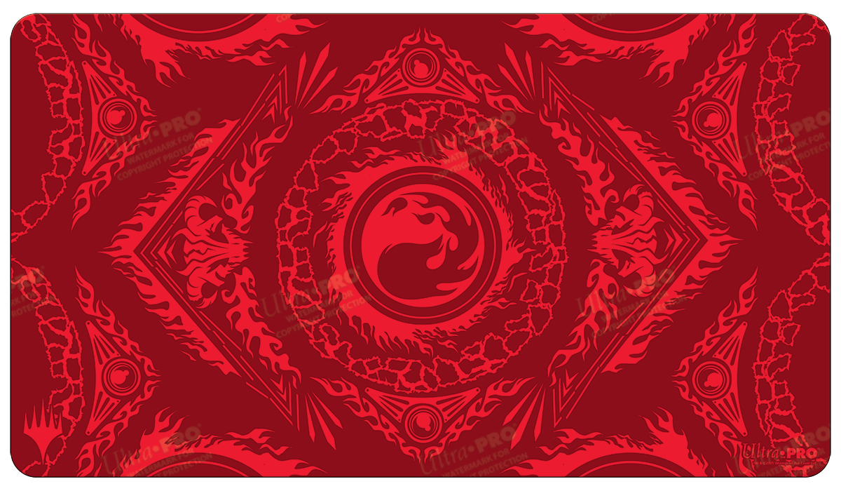 Mana 7 Mountain Standard Gaming Playmat for Magic: The Gathering 
