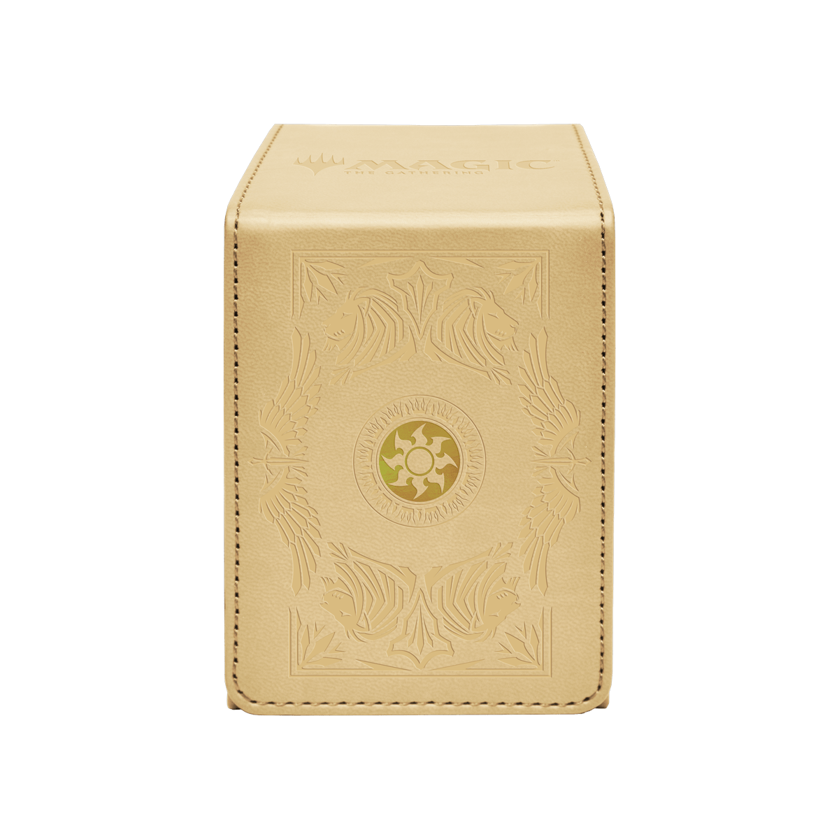 Mana 7 Plains Alcove Flip Deck Box for Magic: The Gathering