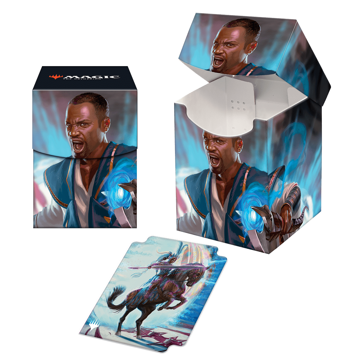 March of the Machine Teferi Akosa of Zhalfir / Invasion of New Phyrexia  100+ Deck Box for Magic: The Gathering